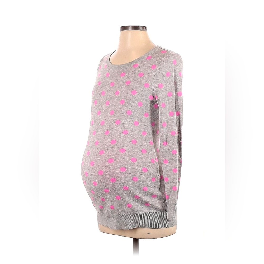 Maternity Polka Dot Sweater